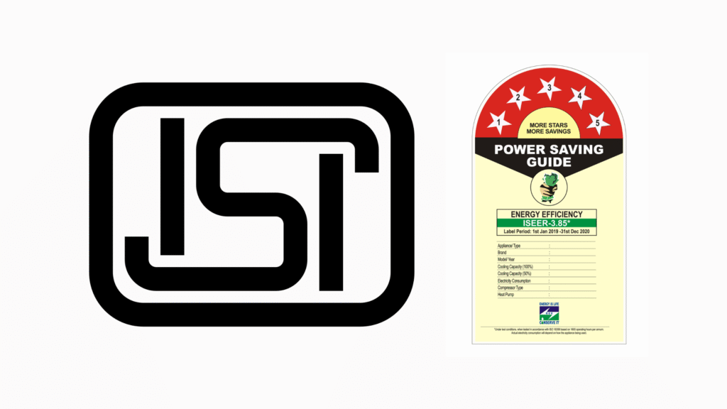 BIS-ISI-MARK-BEE-STAR-RATING