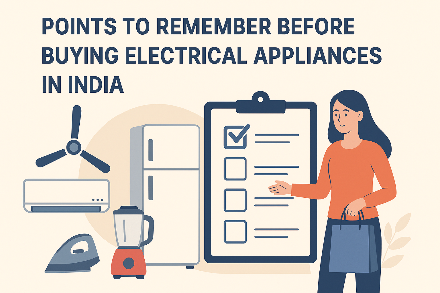 Buying Electrical Appliances in India